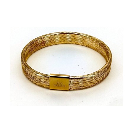 Pulsera elastica de oro 18k